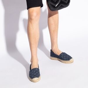 Gucci Black Monogram Espadrilles Shoes